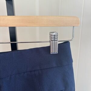 J Crew Remi Ankle Chino Pants Navy Blue NWT Women’s 00 Cotton Stretch Preppy